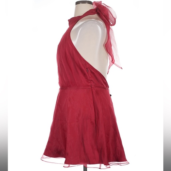 Lovers & Friends Heartbreaker Red Tulle Mini Dress Women’s XL - Picture 6 of 8